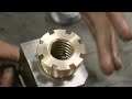 Machining a Pair of Nuts | Lion Lathe Restoration