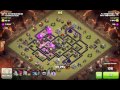 Clash of Clans: 3 Star Lavaloonion War Attack vs Maxed Defenses TH9
