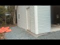 Building a 4 Car Garage.  Part 4.  Siding and roof.