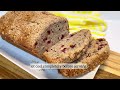 The best Banana bread recipe. One bowl recipe for healthy easy breakfast recipe  for busy mom