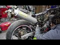HONDA HORNET250|Record of 3 months of full motorcycle restoration.