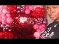 HOW TO: BALLOON GARLAND TUTORIAL | Valentines Day Backdrop | UBackdrop Review