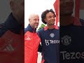 When Erik ten Hag Met Joshua Zirkzee 🤩