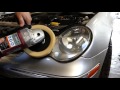 HOW TO RESTORE HEADLIGHTS DEMONSTRATED ON MERCEDES W203 C320