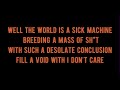Panic song by Green Day with lyrics#viral #video #music #song #greenday