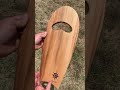 Carving a bodysurfing handplnae out of Sycamore