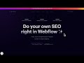 Do THIS to Optimize Your Webflow Site To Rank On Google