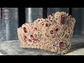 The Oktoberfest Tiara!! The Bavarian Ruby and Spinel Parure Tiara in Munich, Germany