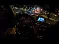 BMW F30 NIGHT TIME POV *I GOT CHASED BY THE COPS***