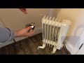 Warmlite Oil Filled Radiator Heater Installation