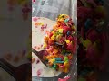 The only way to eat fruity pebbles 😂 #breakfast #viral #cereal