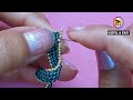 EASY BEADED SPIRAL EARRINGS||EARRINGS MAKING AT HOME|| Useful & Easy.