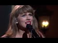 Taylor Swift - All Too Well (10 Minute Version) (Live on Saturday Night Live)