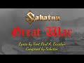 Sabaton Great War (Unofficial Lyric Video)