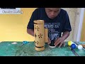 Cara Mudah membuat Lampu Hias Dinding dari Bambu ~ Kerajinan dari Bambu