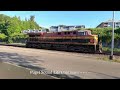 🚂🚂Trainspotting City of Tacoma train sound ASMR 5K HD Cinematic Shaky Cam video @MalluSeattle