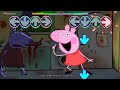 FNF Peppa ALL PHASES vs Peppa.Exe Sings Bacon Song - Friday Night Funkin'