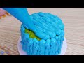 Lovely Miniature Two-Tier Unicorn Rainbow Cake Recipe: Step by Step Guide | Mini Bakery