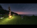 Peaceful Day: Relaxing Minecraft music (w/ campfire ambience)