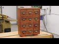 Apothecary Cabinet Build