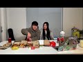 EATING ALL THE POPULAR MCDONALD'S ITEMS | Andy and Michelle