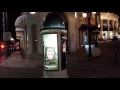 Walking on Rodeo Drive Beverly Hills at night in 4K