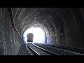 SEMMERINGBAHN Tunnels, galleries, bridges - Scenery mountain railway [4K]