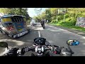 Triumph Street Triple RS and Yamaha R1 - Inline3 and CP4 pure sound @ the Marilaque Twisties