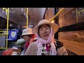 公交車裝滿扁擔籮筐，搭公共交通進城賣菜的村民，五一致敬最特別的勞動者！🇨🇳 Villagers Take Free Bus Into City to Sell Vegetables in China