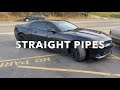 Chevy Camaro SS 6.2L V8 LS: STRAIGHT PIPES Vs BORLA ATAK CAT BACK!