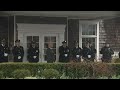 Watch again: Donald Trump attends wake of slain New York police officer Jonathan Diller