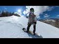 Insta360 ONE X2: Empty Resort Snowboarding