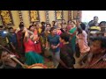 AMAZING DANCE OF A BENGALI GIRL WITH DHAK BEAT ON DURGA PUJA FESTIVAL AT KOLKATA,WEST BENGAL,INDIA