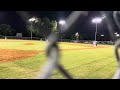 Game Day Footage 7/22 Game 2….Me at bat #baseball  #mlbb #sportsball #baseballplayer #highlights