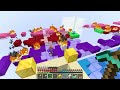 Playing a ELEMENTAL LUCKY BLOCK RACE in Minecraft!