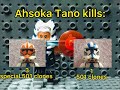 Ahsoka Tano Kill Count