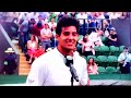 Cristian Garín Third Round Post-Match Interview 2022 Wimbledon