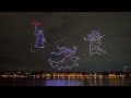 Full Disney Dreams That Soar Drone Show Over Disney Springs