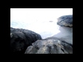 1 minute time lapse of waves crashing