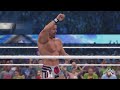 WWE 2K23 Wrestlemania 39 Austin Theory vs John Cena US Title Match