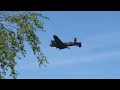 Lancaster Fly Past Woodhall Spa 6Aug22