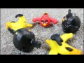 Tower Attack! Angry Birds (McDonald's Toys) Blast Giant Tower - it's Angry Birds vs Pigs 2016