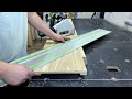 WOODWORKING.HOW TO MAKE A WINDOWSILL