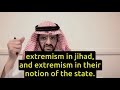 FIVE extremist interpretations of Islam by Wahhabis - Legal Expert Mhd Al-Qahtani