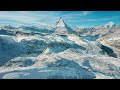 THE ALPS 4K Amazing Nature Film - 4K Scenic Relaxation Film With Inspiring Cinematic Music