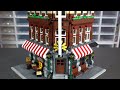 LEGO Cafe Corner 10182 Upgraded with Central Perk and Additional Level
