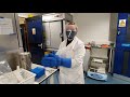 Anaerobic granule separation and storage in liquid nitrogen procedure - training with Ciara