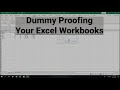 7 Ways To Protect an Excel Workbook From Editing | Advanced