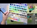 How to Paint a Floral Wheelbarrow Acrylic Painting LIVE Tutorial