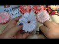 🌼flor kanzashi/DIY Satin ribbon rose/ satin ribbon flower tutorial/how to /kanzashi